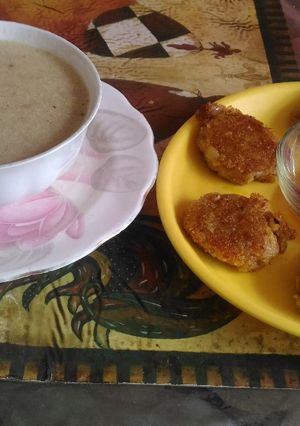 A picture of Green guava soup.