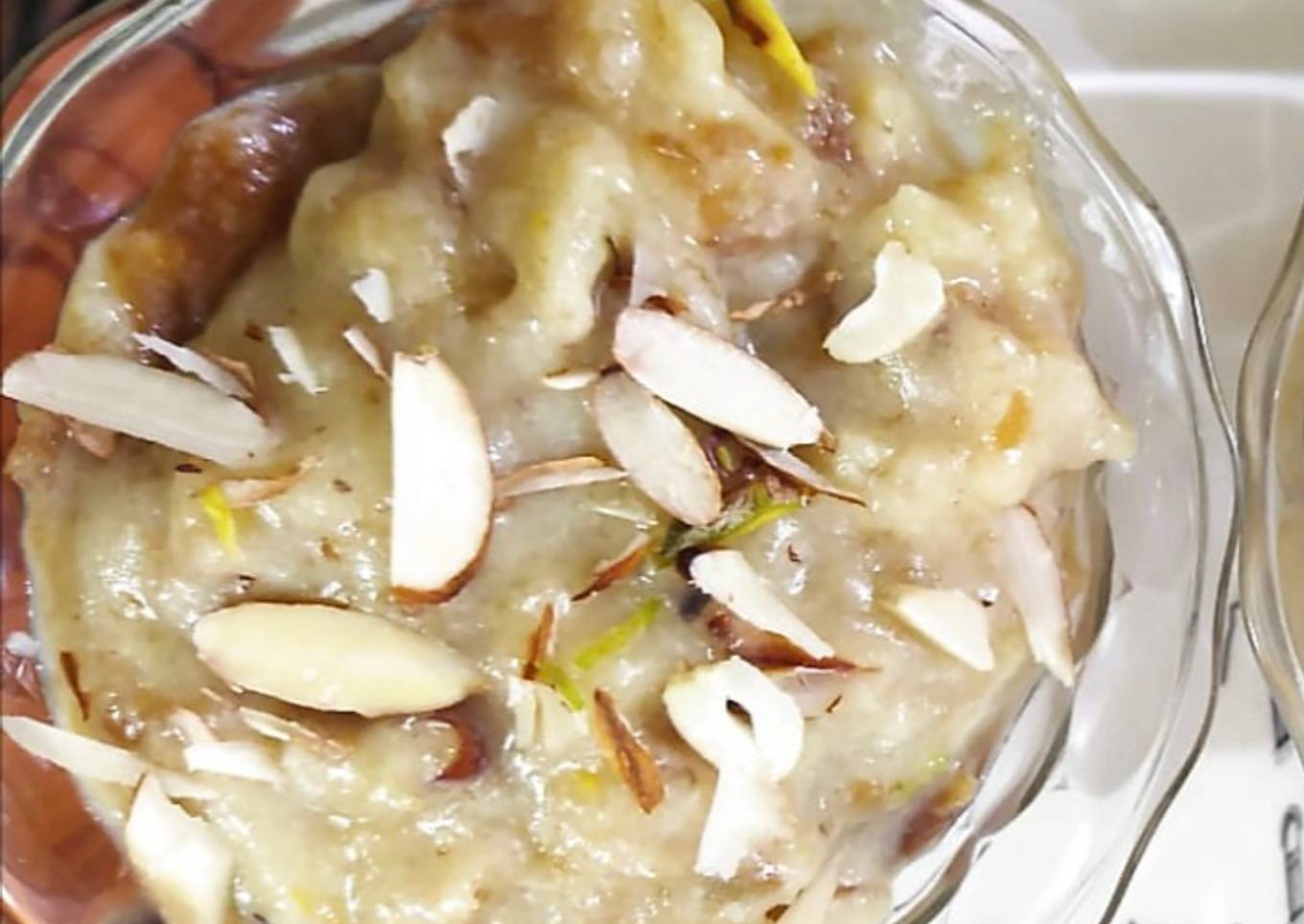 White Badam Halwa