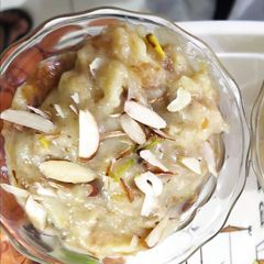 A picture of White Badam Halwa.
