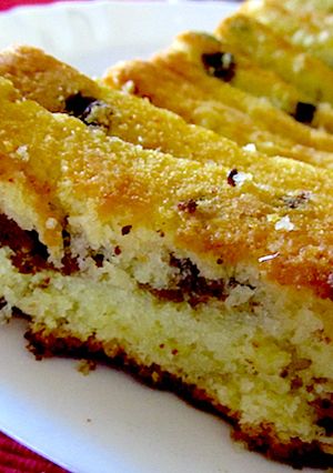 A picture of Eggless Marble Cake.