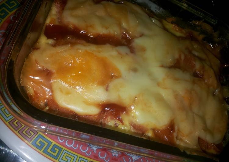 Spagetti Sausage Lasagna Ala-ala