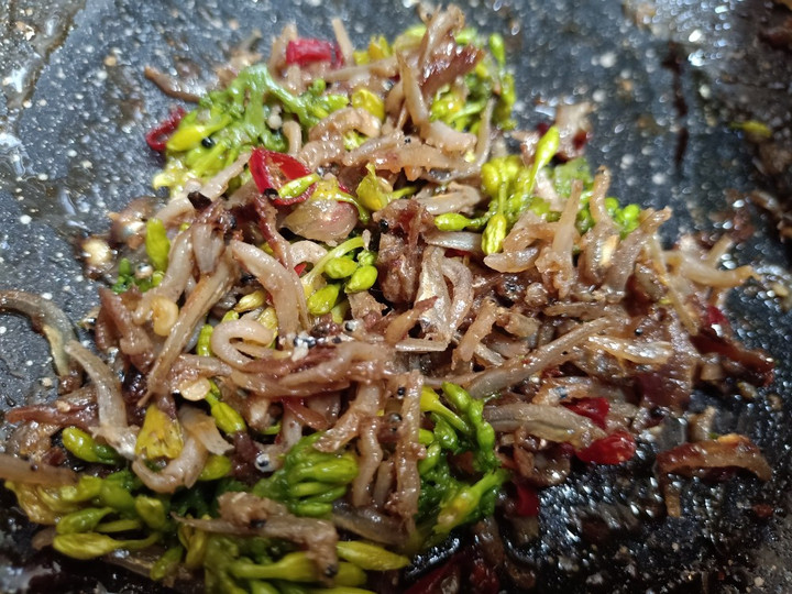 Resep Tumis Bunga Pepaya Teri-yaki, Menggugah Selera