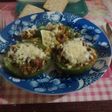 Zapallitos rellenos con pulpa de cerdo