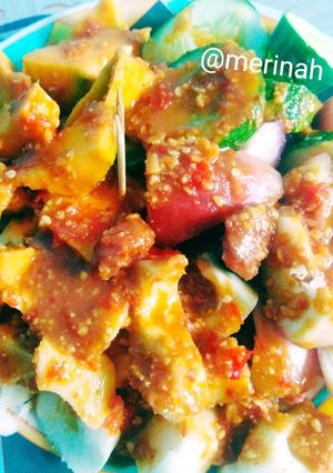 Foto resep Rujak buah