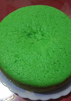 Foto resep Bolu pandan keto