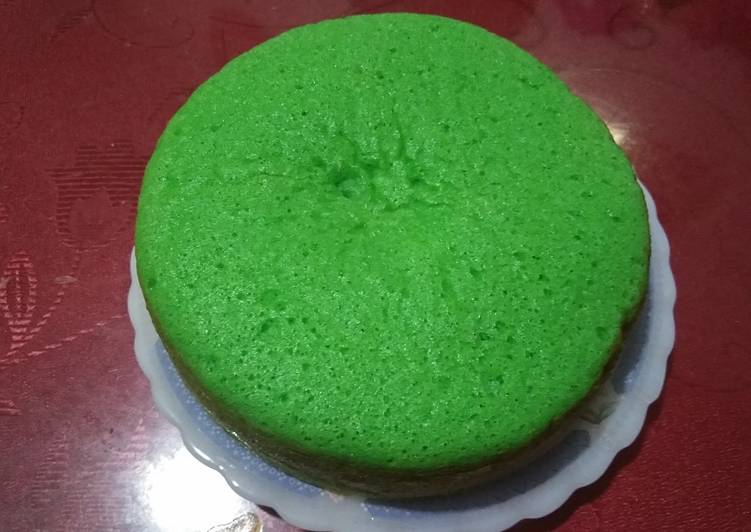 Bolu pandan keto