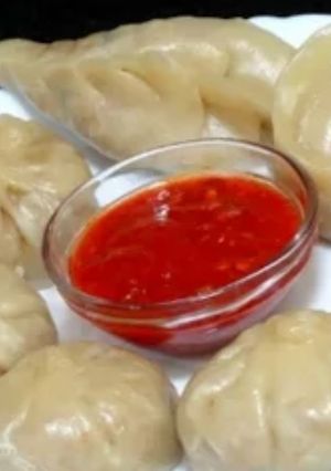 A picture of Veg momos.