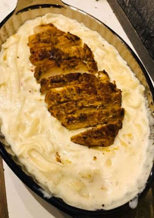 A picture of Fettuccine Alfredo 🇮🇹.