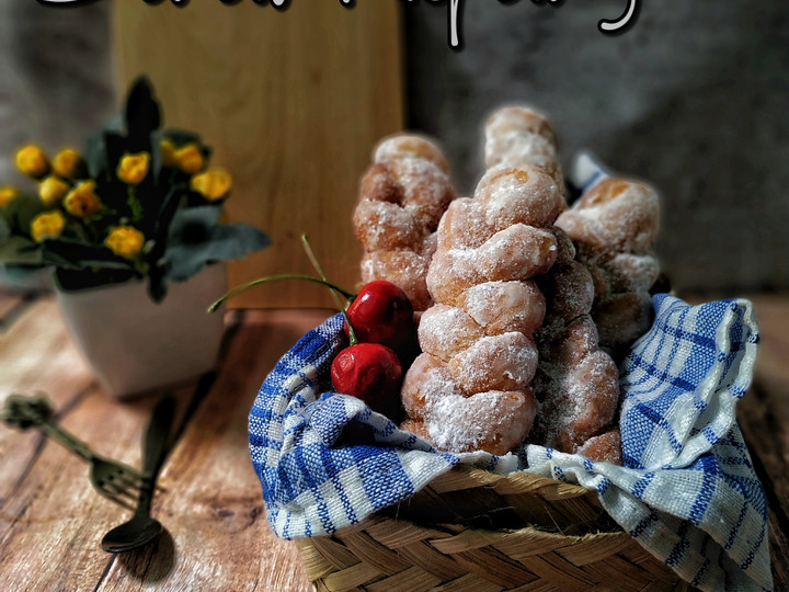 Resep Donat Kepang, Enak Banget