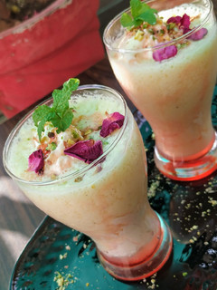 A picture of Creamy Mango Lassi.