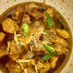 A picture of Hara chicken.