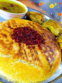 عکسی از دستور زرشک پلو با مرغ