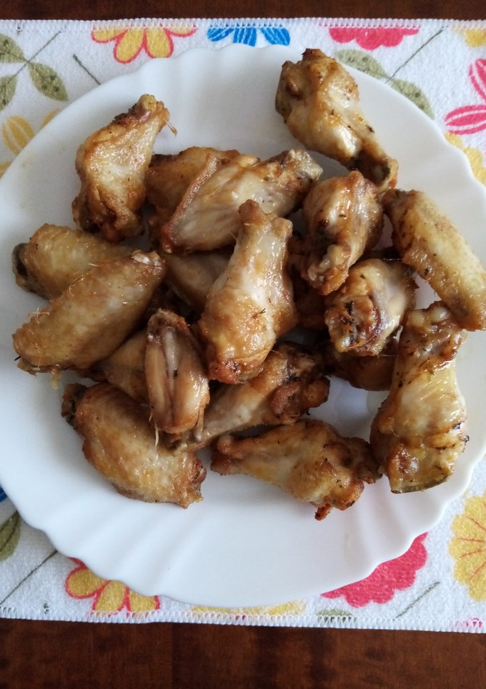 Una foto de Alitas de pollo especiadas a mi manera