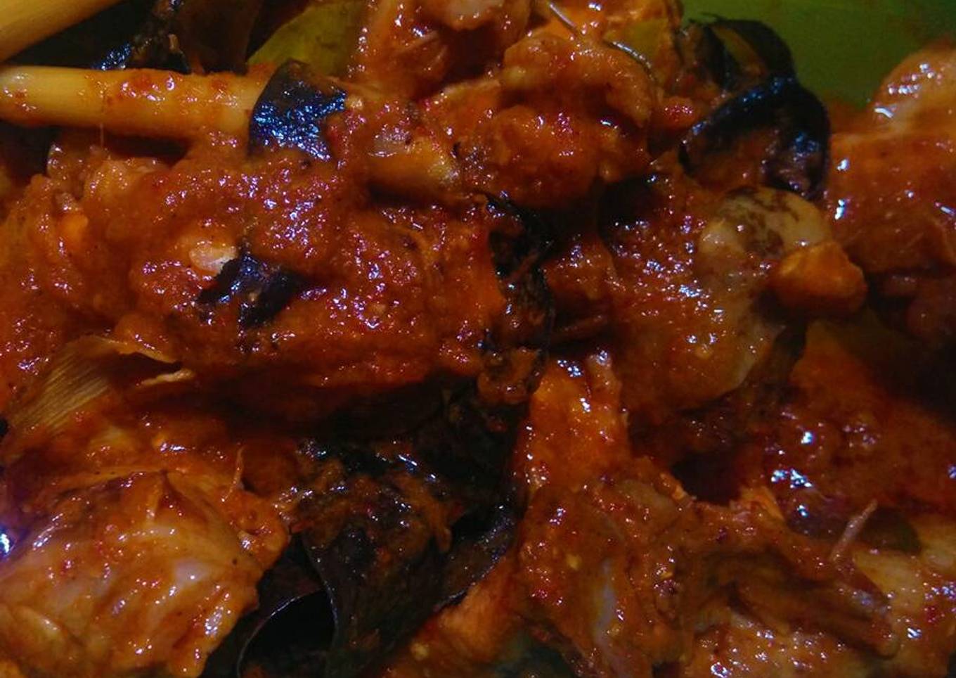 Rica-Rica Ayam Bumbu Balado Pedas Manis
