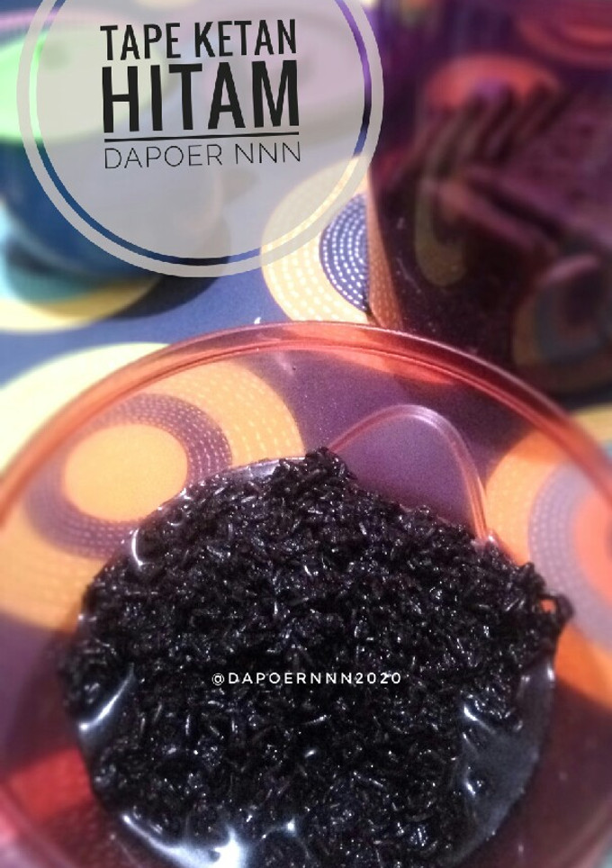 Foto resep Tape ketan hitam