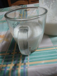 Una foto de Mi batido hoy de limón con canela