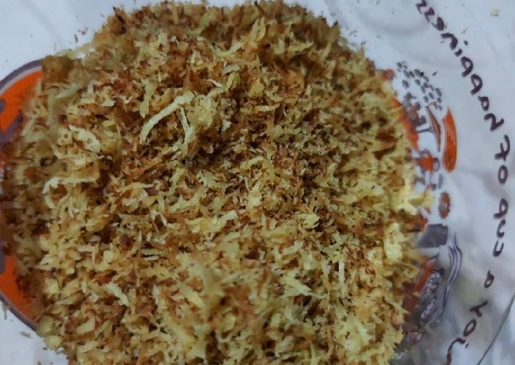 Anti Ribet, Bikin Serundeng kelapa yang enak