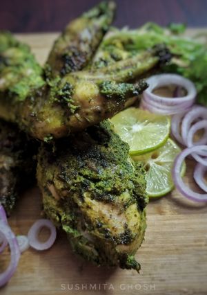 পালং চিকেন কাবাব(palak chicken kebab recipe in Bengali) রেসিপির প্রধান ছবি
