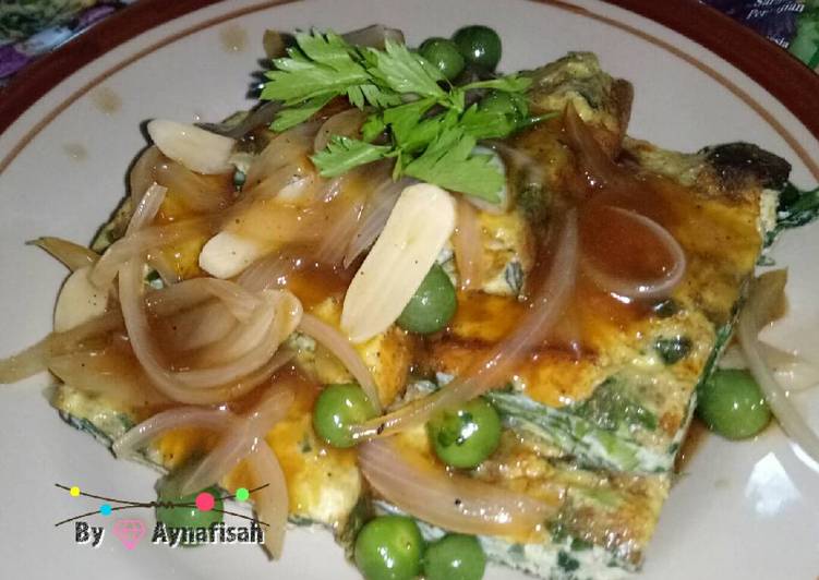 Langkah Mudah untuk Menyiapkan 🍳 Telur Dadar isi Bayam Enak Banget Laris Manis Praktis yang Enak