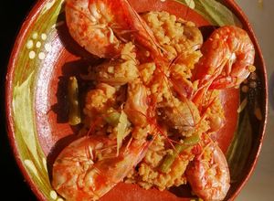 Una foto de Paella a mi manera
