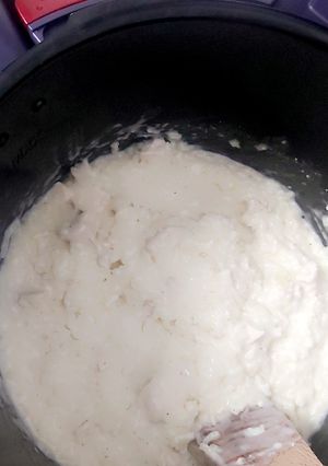 Une photo de Risotto de poulet au cookeo