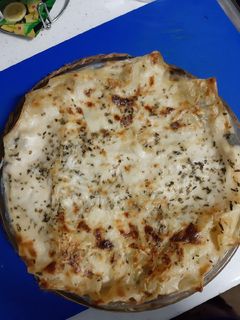 Una foto de Lasaña de verduras