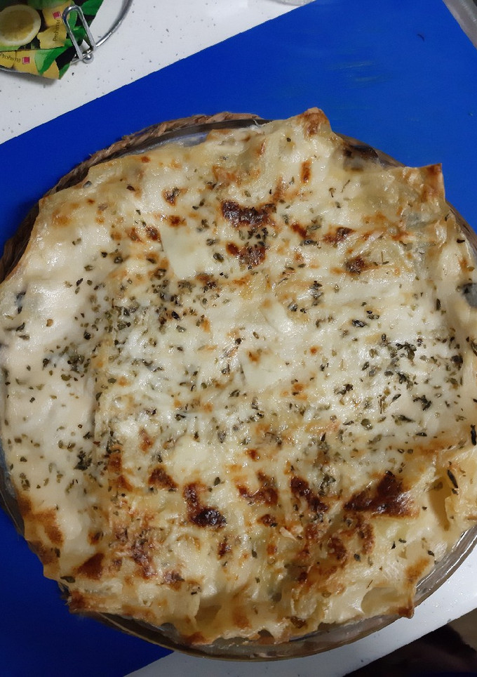 Una foto de Lasaña de verduras