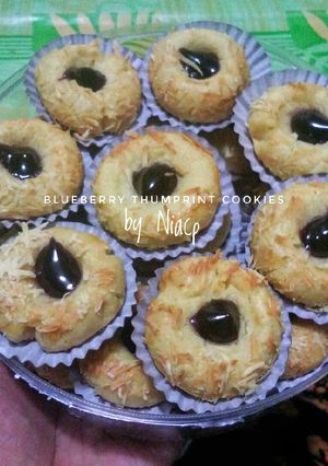 Foto resep 19. Blueberry Thumbprint Cookies