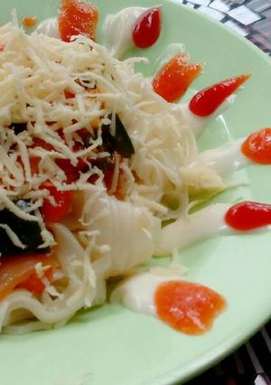 Foto resep Spageti Fusion ala kost2an