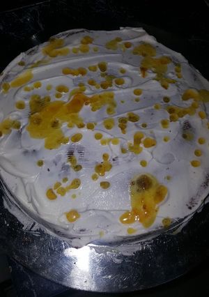Una foto de Torta matera de chocolate y naranja