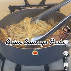 A picture of Cajun-Style Sausage Pasta.