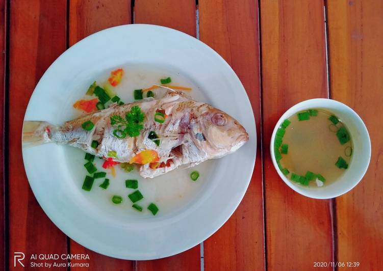 makanan Ikan Kuniran Kuah Merica (Jangan Merico) Anti Gagal