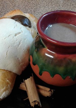Una foto de Atole de pinole