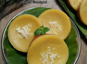 Foto resep Kue Lumpur Ubi Kuning, lembut & lumer