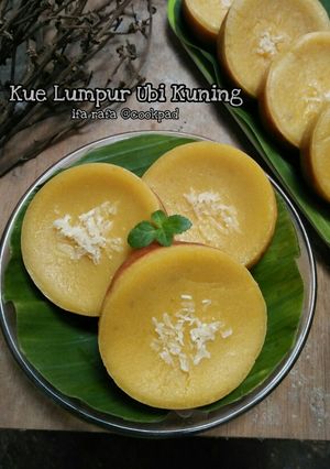 Foto resep Kue Lumpur Ubi Kuning, lembut & lumer