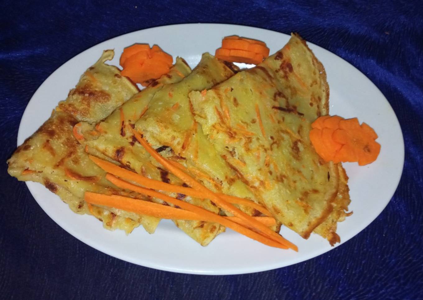 Carrot tortillas