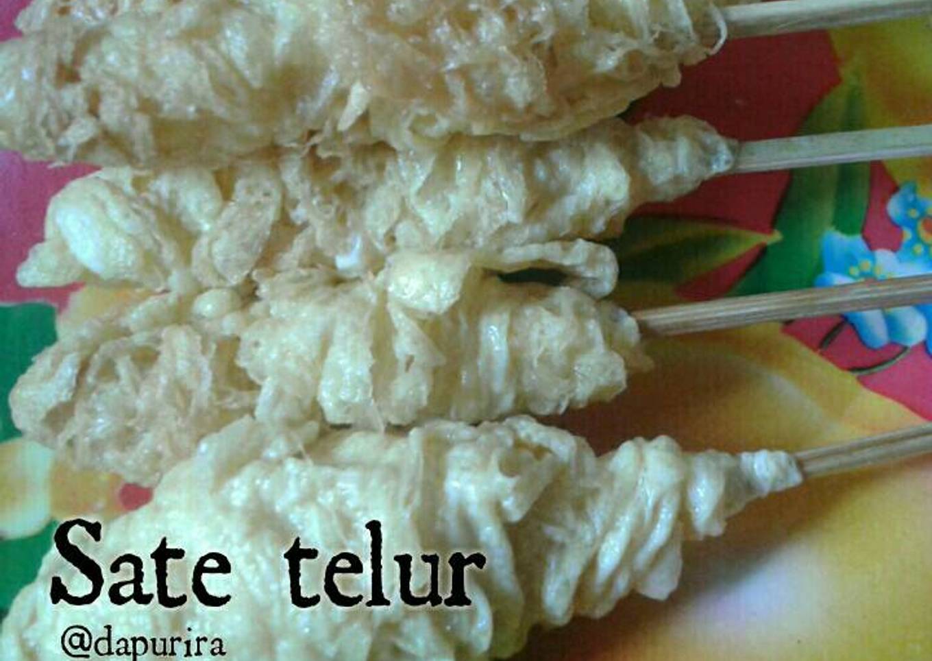 Sate telur praktis