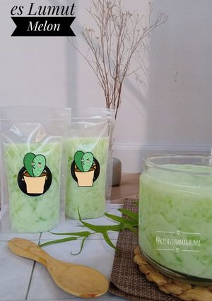 Foto resep Es Lumut Melon Ekonomis