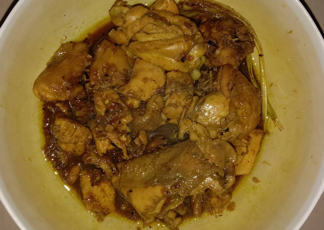 Semur ayam kecap