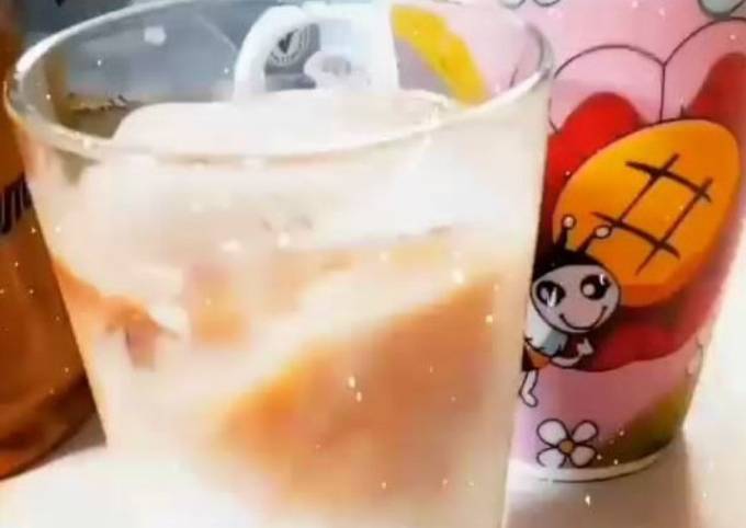 Anti Ribet, Memasak Es kopi susu rasa kaffe Untuk Jualan