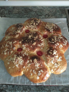 Una foto de Brioche de chocolate