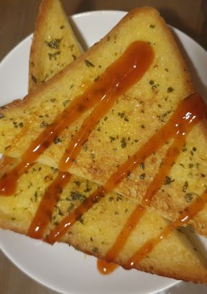Foto resep Roti panggang telur