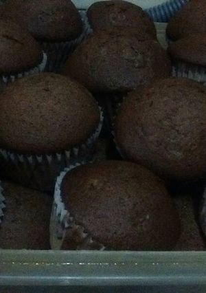 Una foto de Cupcakes de chocolate