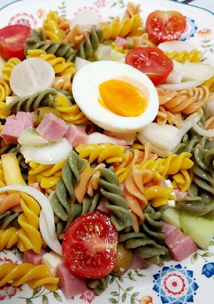 Una foto de Ensalada de pasta de verano