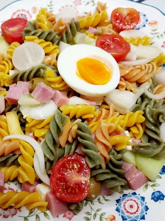 Receta Ensalada de pasta de verano  que Delicioso