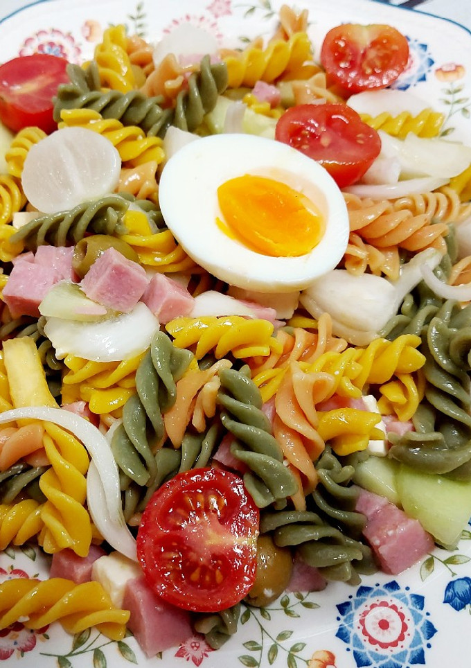 Una foto de Ensalada de pasta de verano