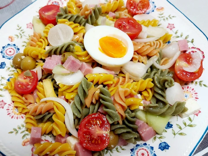 Receta Ensalada de pasta de verano  que Delicioso
