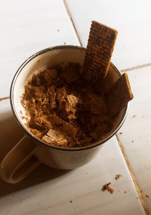 Foto resep Kopi Topping wafer