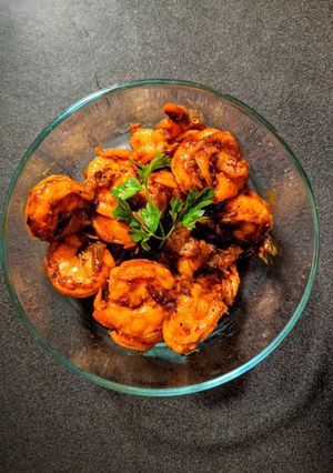 A picture of Shrimp Paprika.