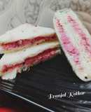 Vegetable Cream Cheese Sandwich